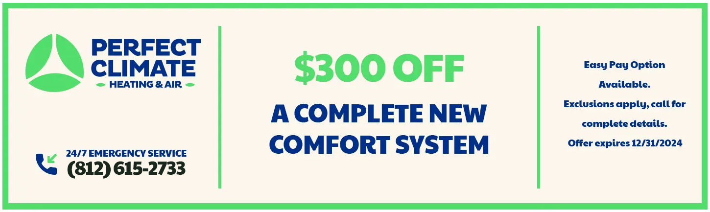 Air Conditioning & Heating Specials In Evansville, IN | Perfect Climate Heating and Air