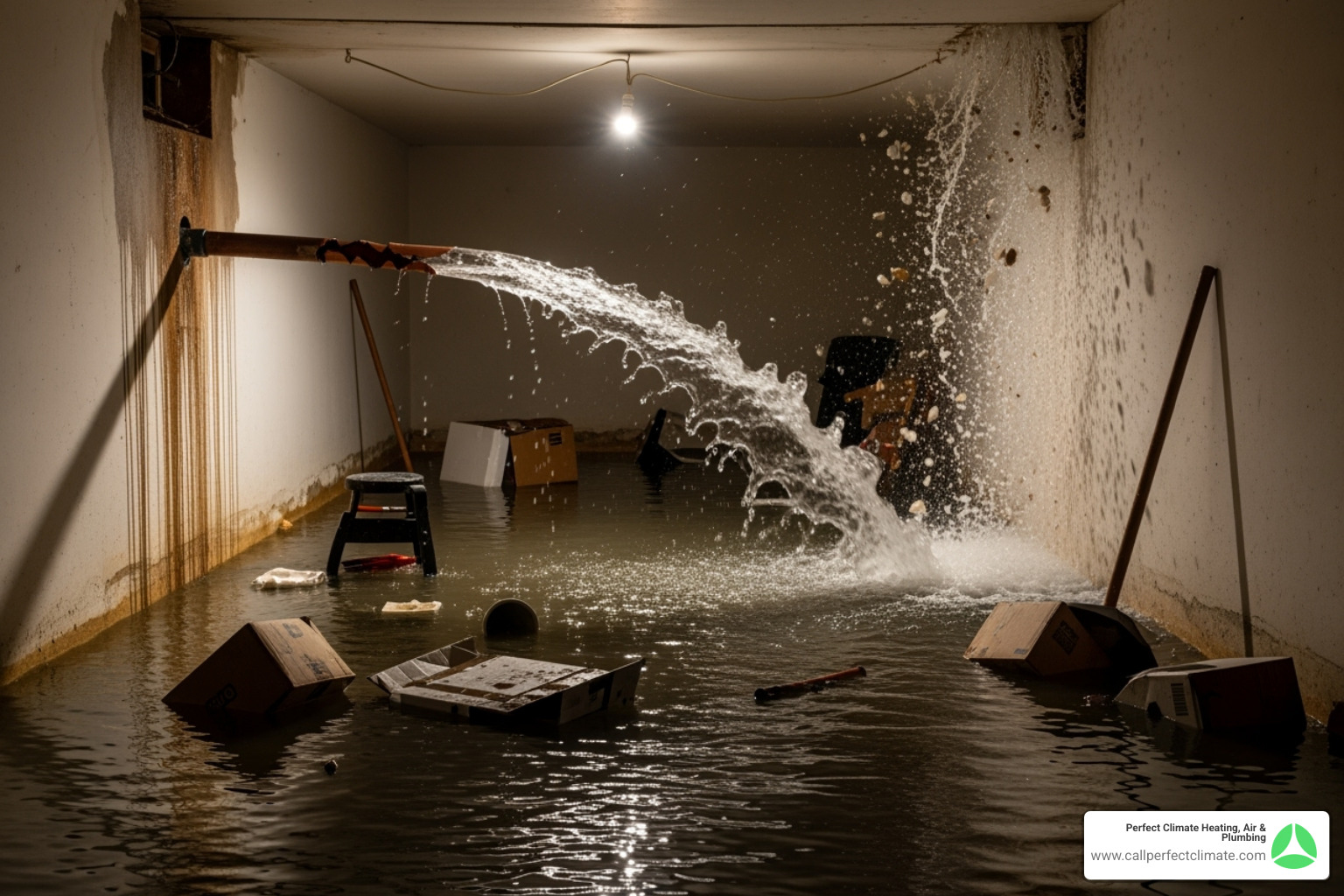 burst pipe repair